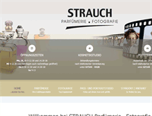 Tablet Screenshot of foto-strauch.com